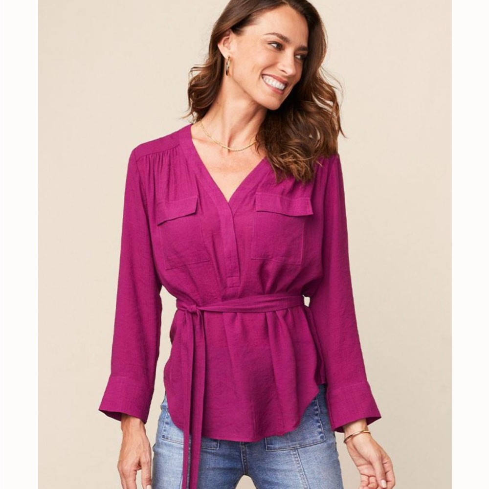 NWT Matilda Jane Good Hart Baneberry Tie Waist Tunic